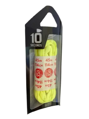 10 Seconds ® Athletic Bubble Laces | Neon Yellow