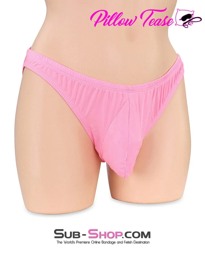 Pink Sissy Hypnosis Pouch Panties for Men - Crossdressing Gear