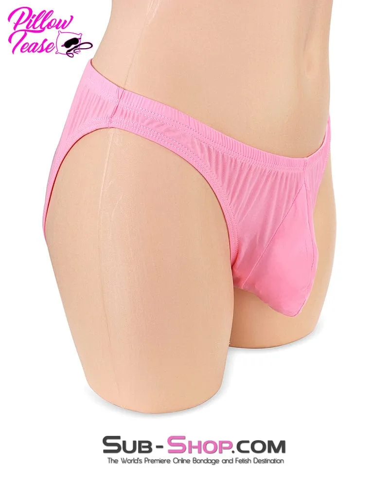 Pink Sissy Hypnosis Pouch Panties for Men - Crossdressing Gear