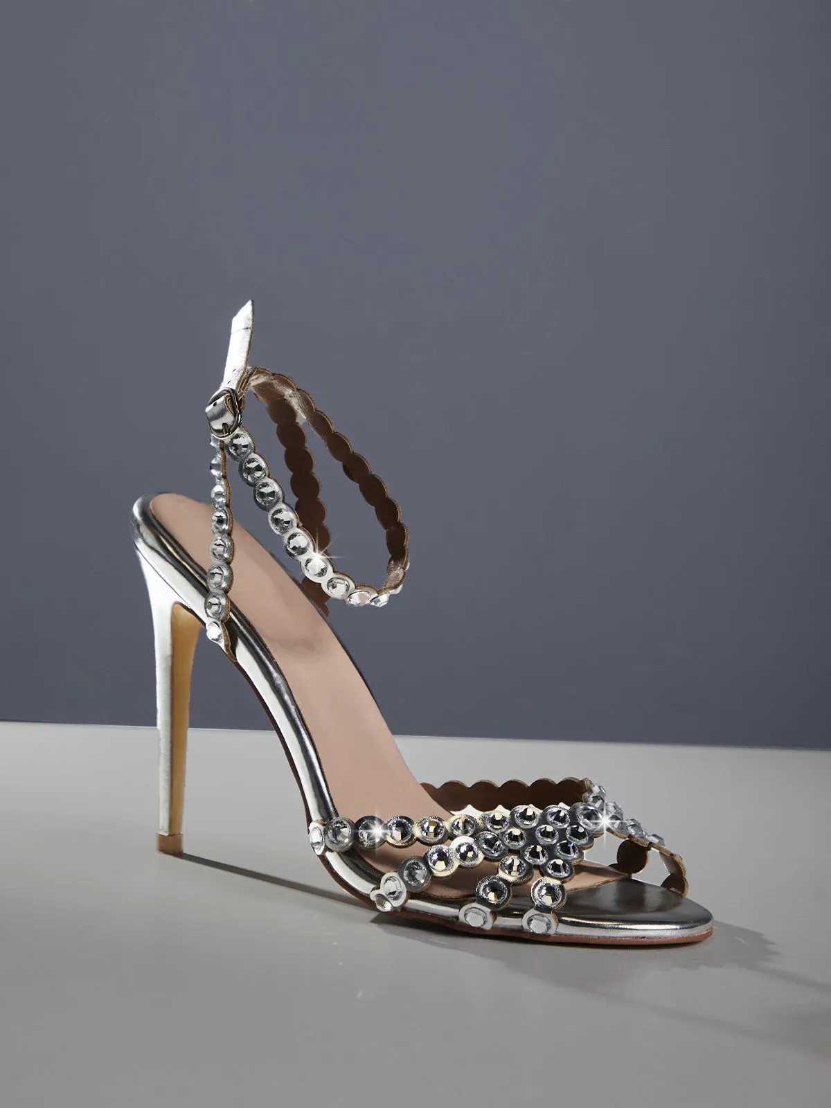 Adalgisa Rhinestone Sandals