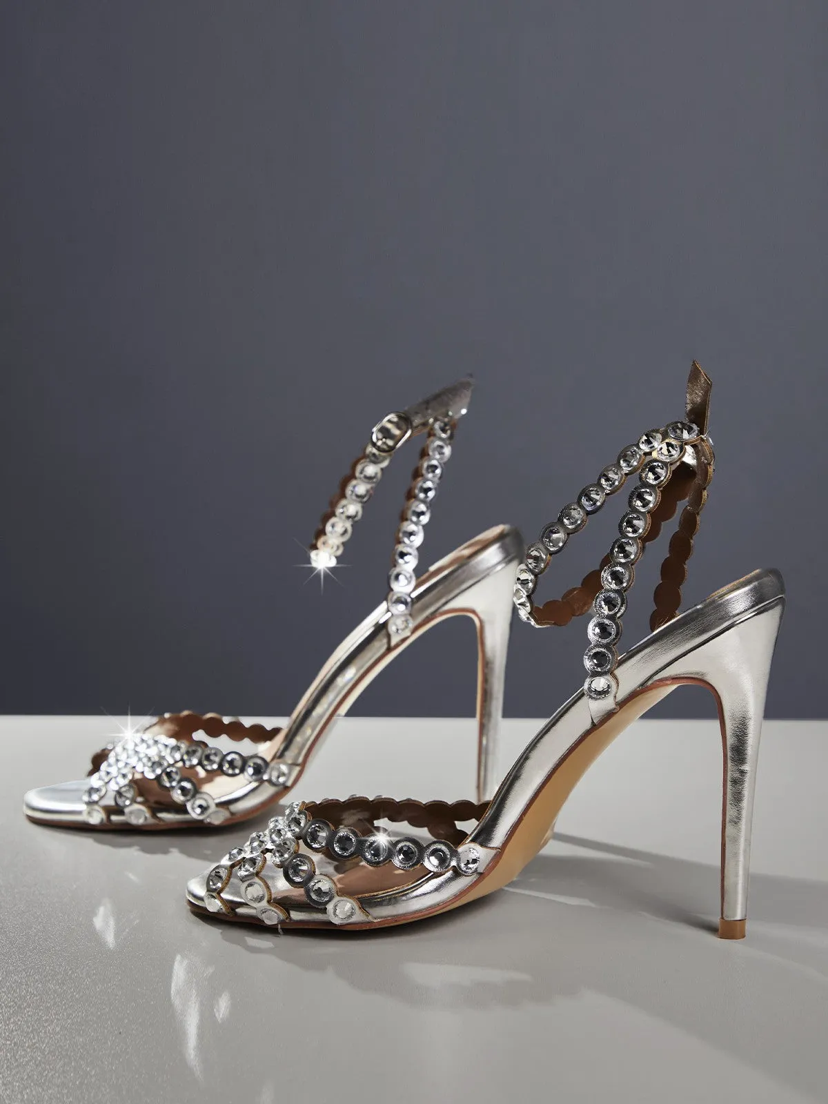 Adalgisa Rhinestone Sandals