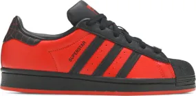 Adidas Marvel x Playstation x Superstar J 'Spider-Man: Miles Morales' Sneakers, Red