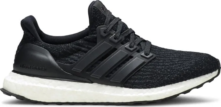 Adidas UltraBoost 3.0 J 'Core Black' sneakers, black