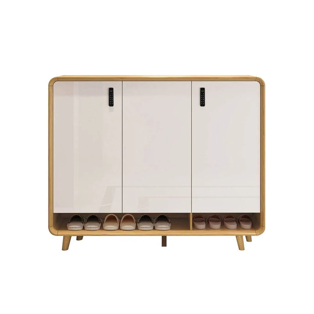 Andres II 3 Door Shoe Cabinet with Digital Lock