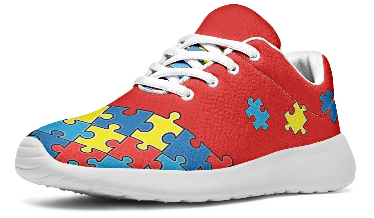 Autism Awareness Puzzle Sneakers