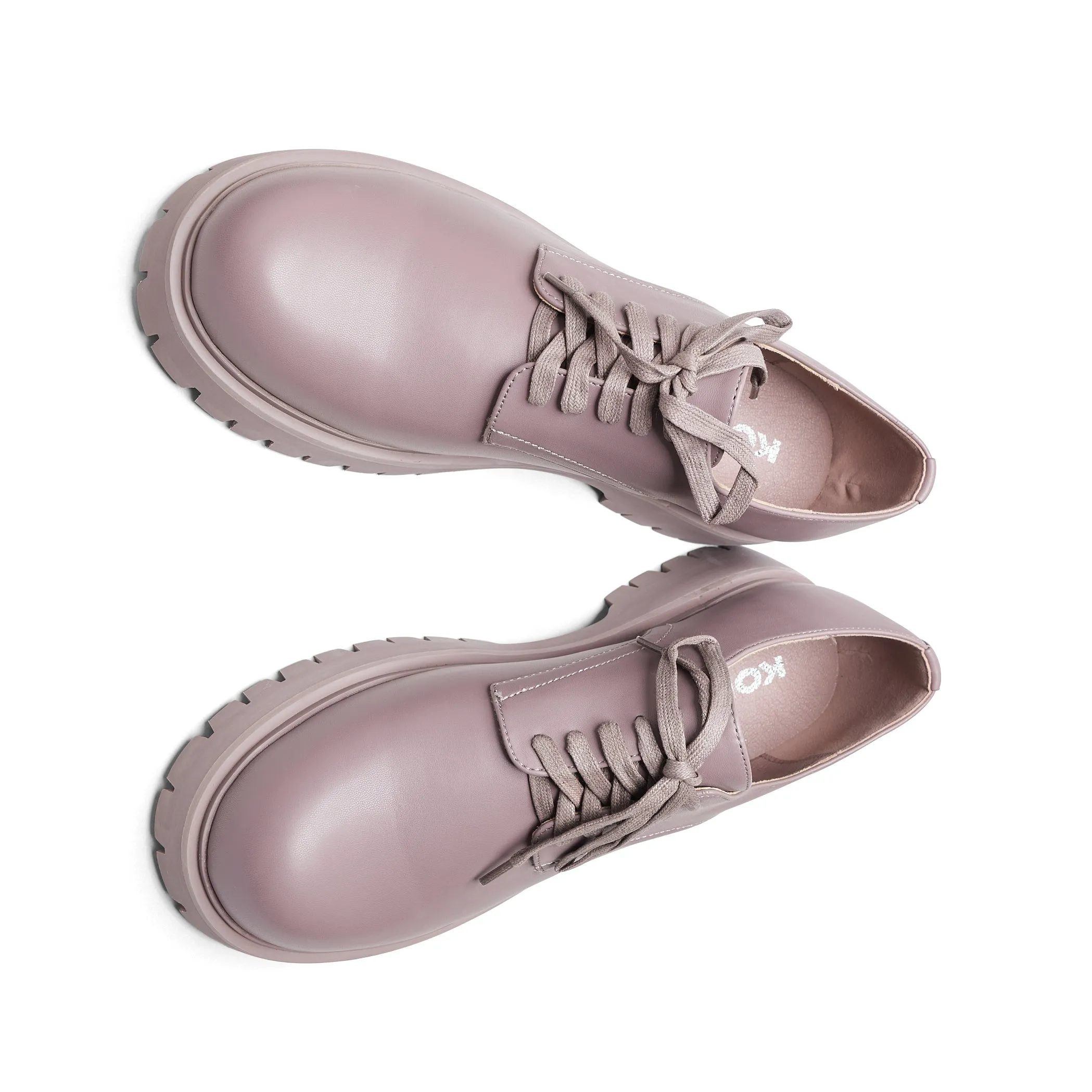 Avian Men's Lace Up Shoes-Mauve