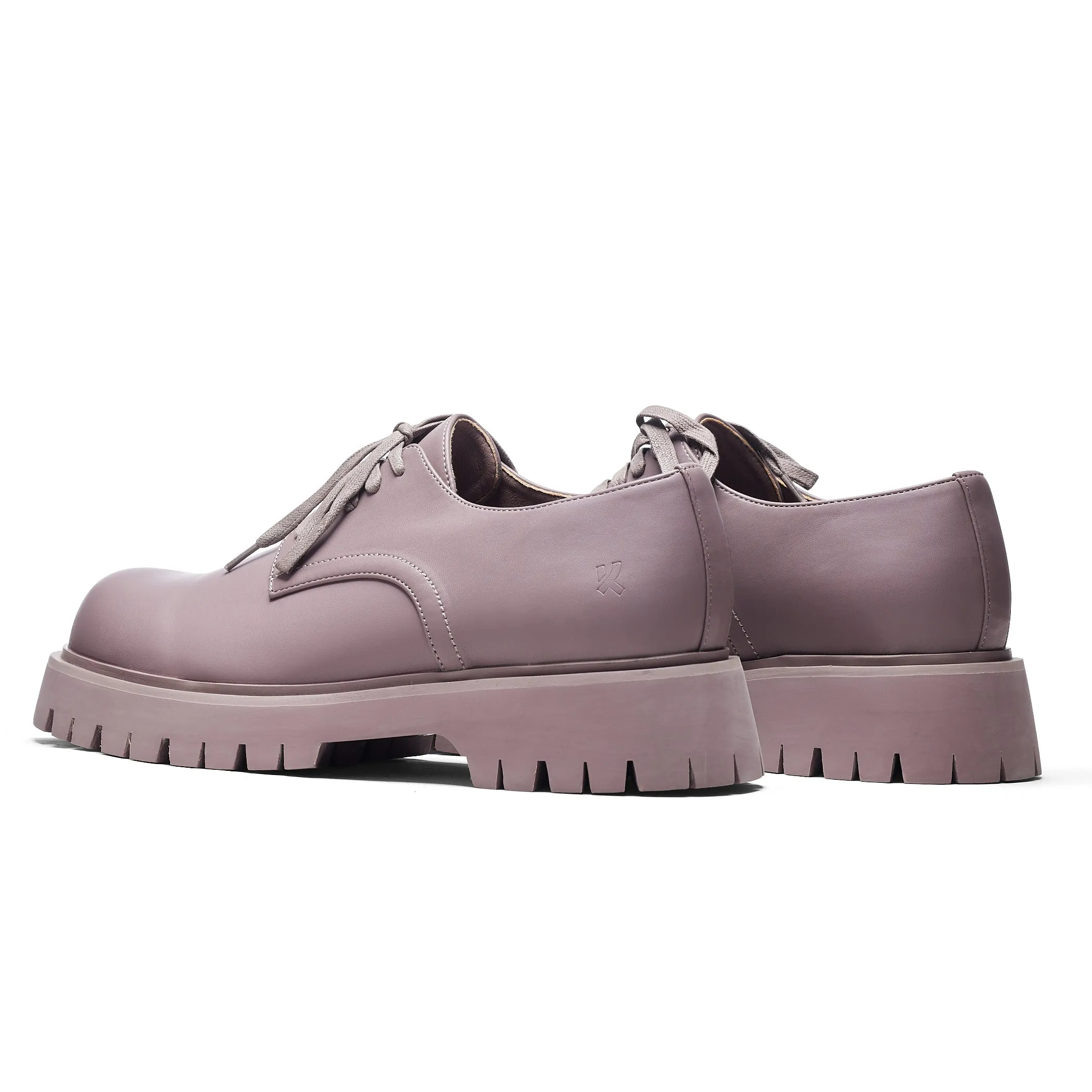 Avian Men's Lace Up Shoes-Mauve