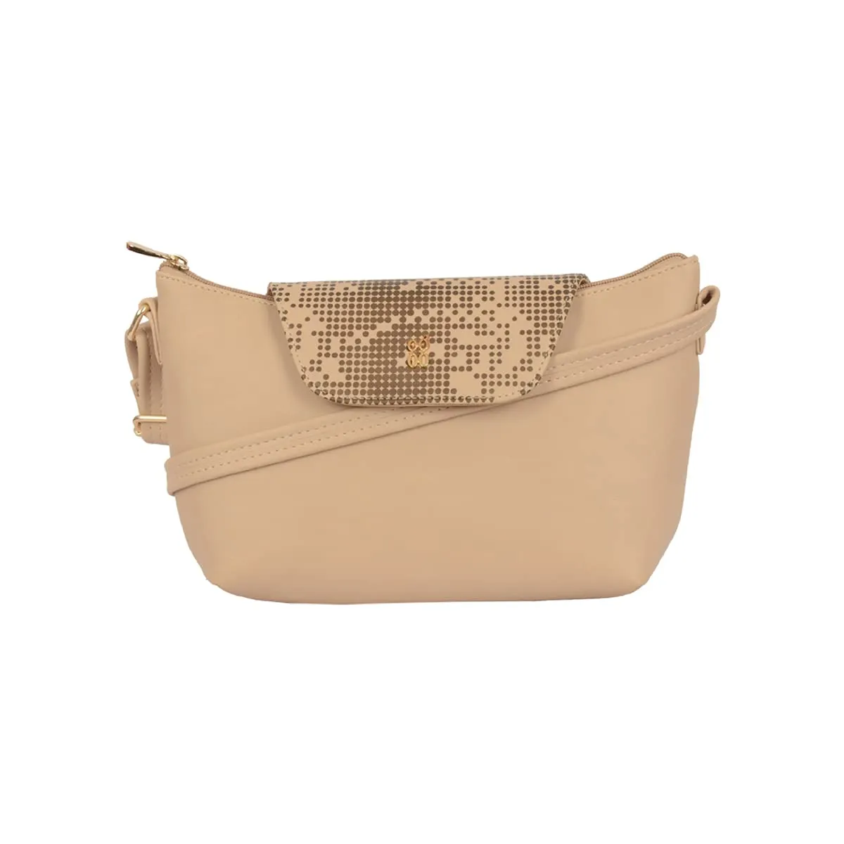 Baggit GG Women's Sling Bag - Small (Beige)