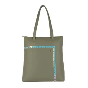 Baggit Women's Tote Handbag - Large (Green)