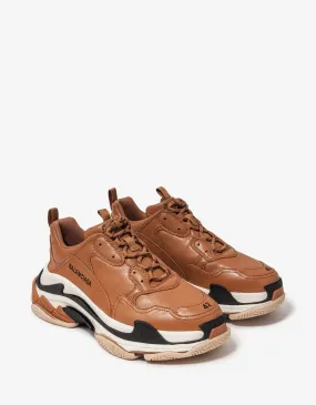 Balenciaga Triple S Beige Trainers