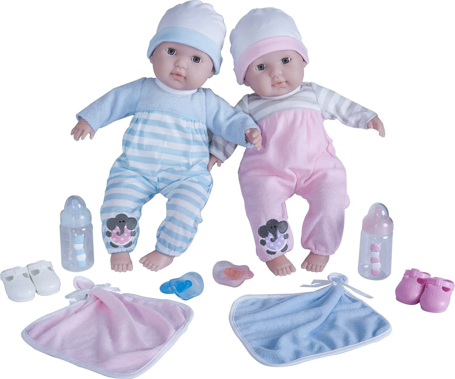 Berenguer Boutique TWINS 15in Soft Body Baby Doll