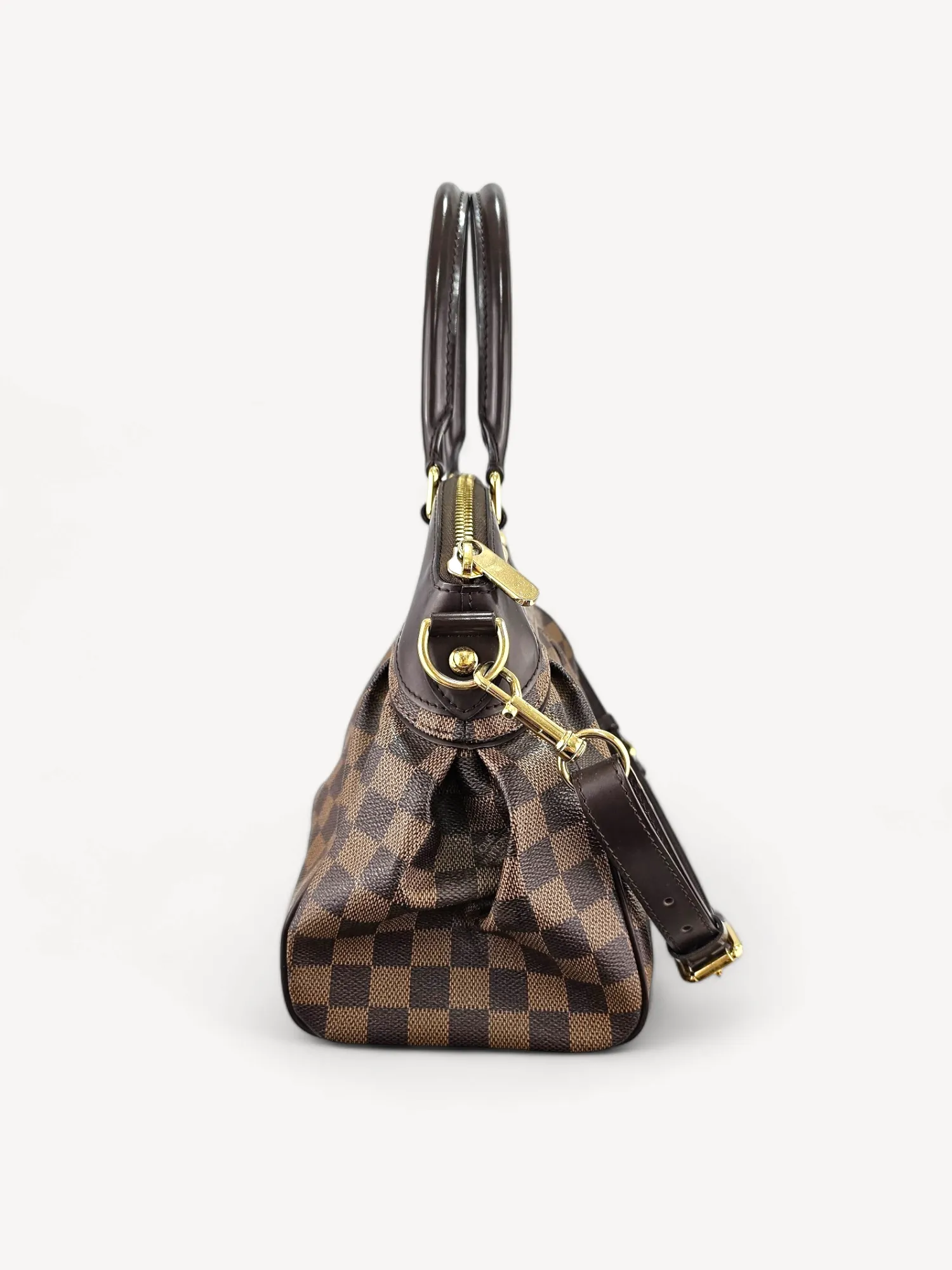 Bolsa Louis Vuitton Trevi Damier GG Ferragem Gold