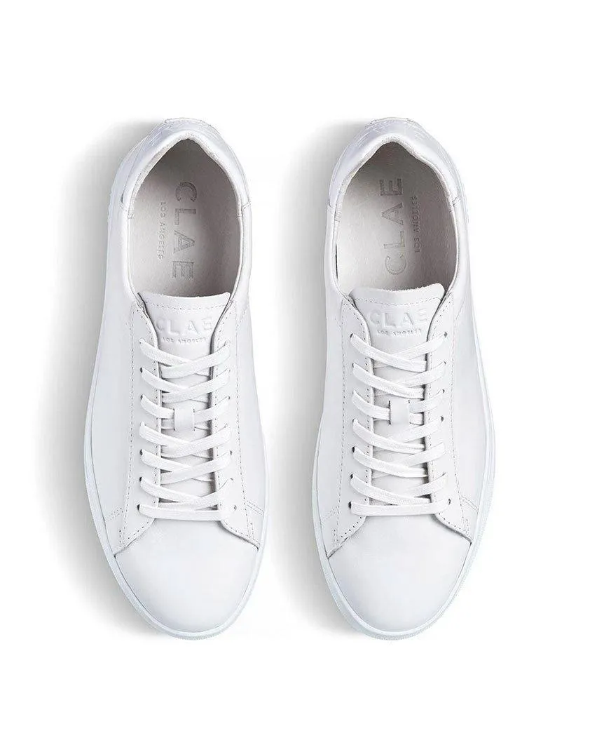 Bradley Triple White Leather