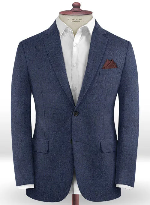 Caccioppoli Dapper Dandy Apelli Bottle Blue Wool Suit