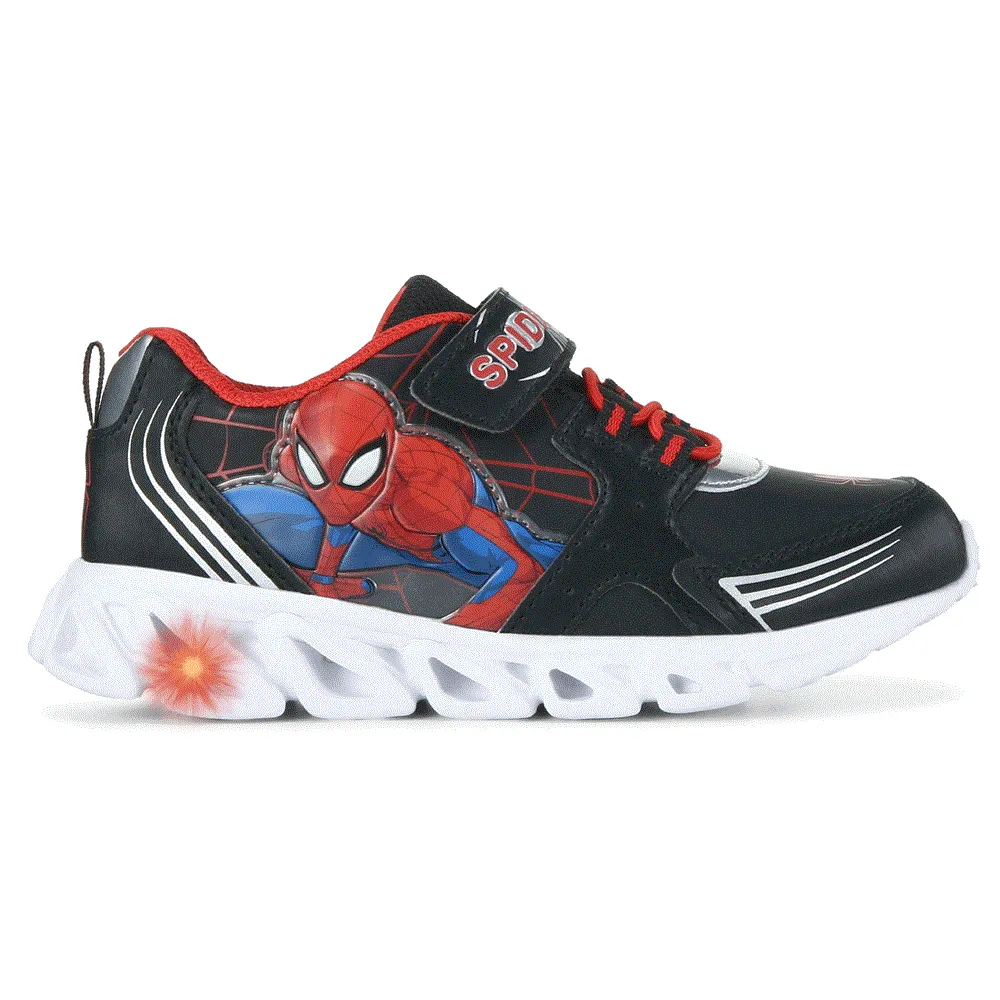 Children's Light Up Spider-Man Sneakers for Toddlers/Little Children Spider-Man red