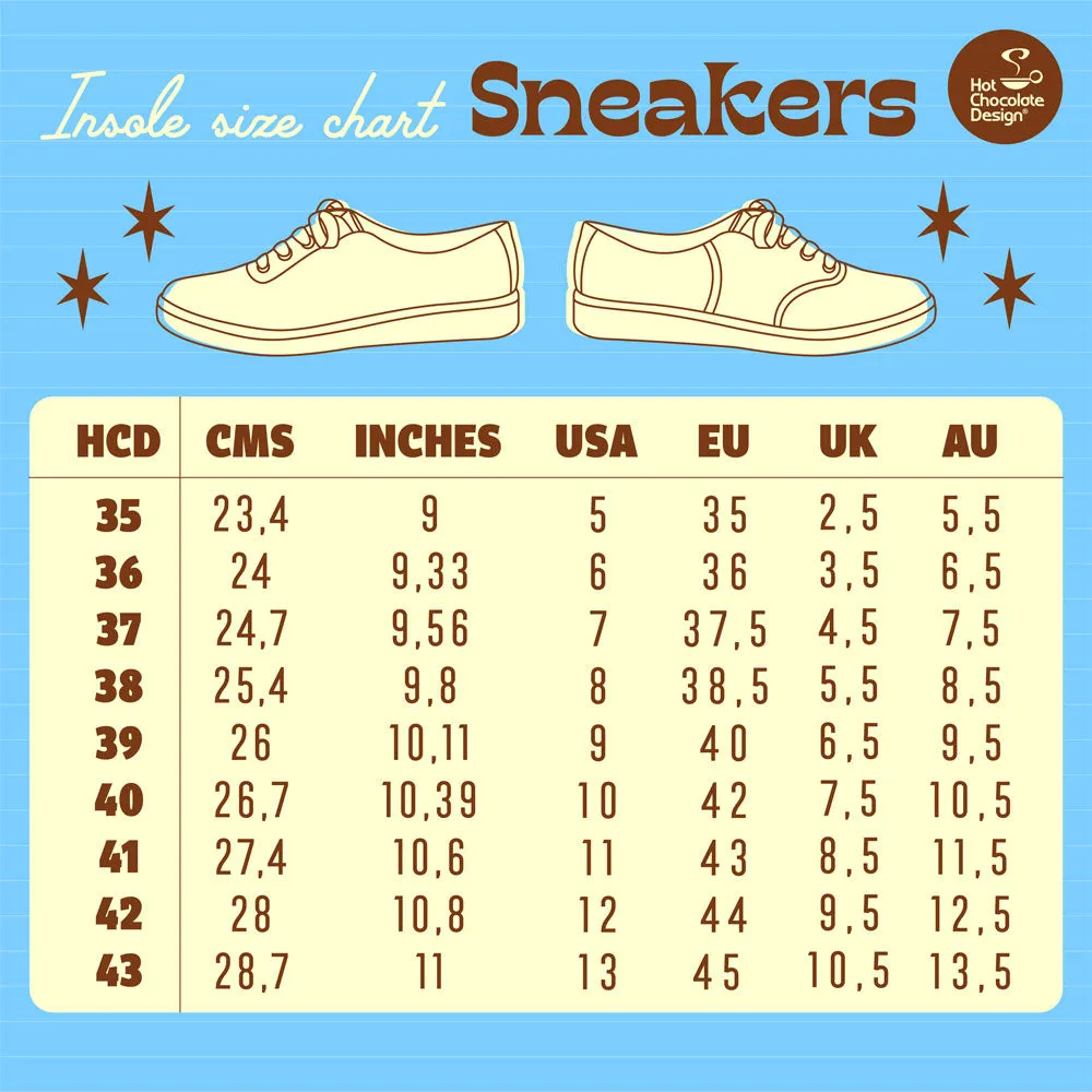 Chocolaticas® Saddle Blue Casual Sneaker