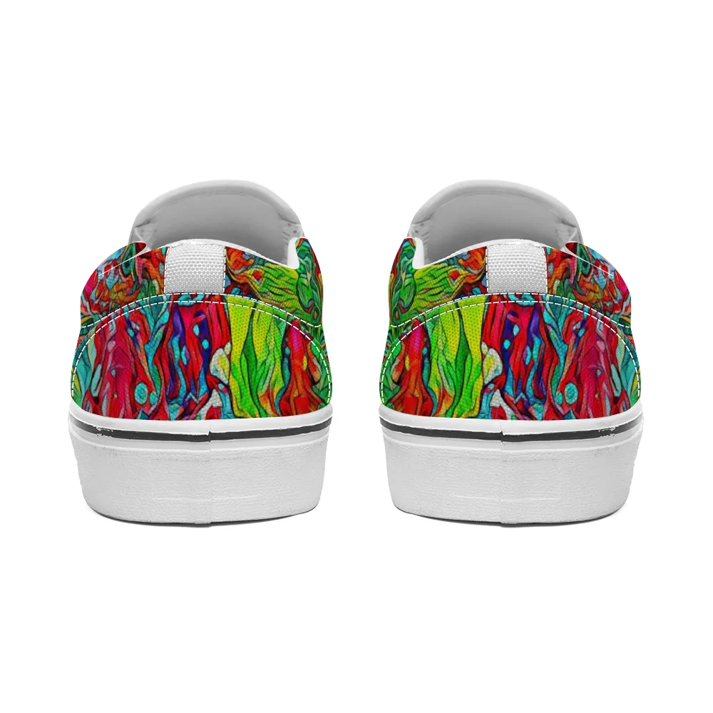 Colorful Collection - Unisex Slip-On Canvas Sneakers