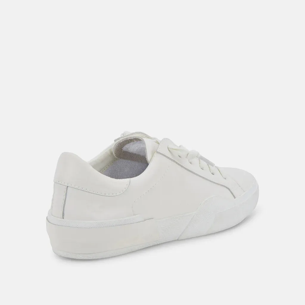 Dolce Vita Recycled White Leather 360 Sneakers