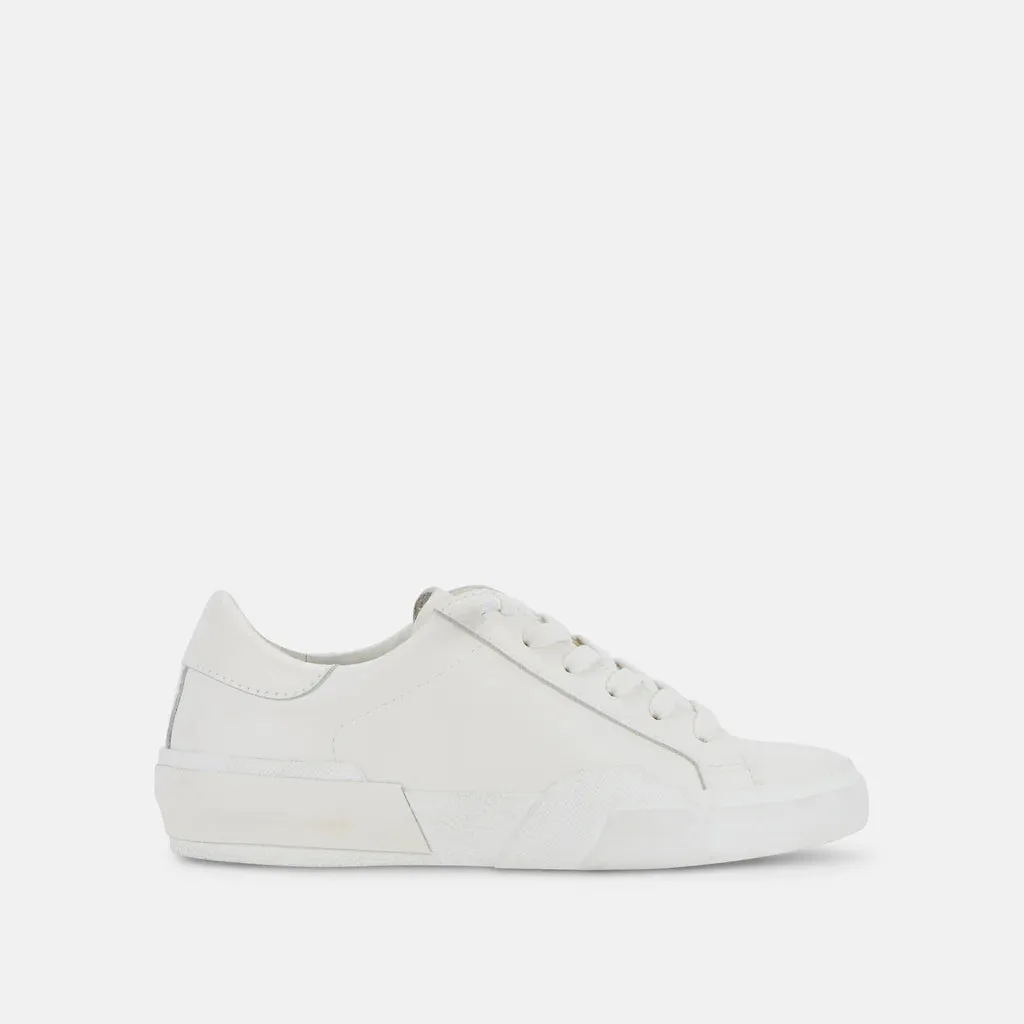 Dolce Vita Recycled White Leather 360 Sneakers