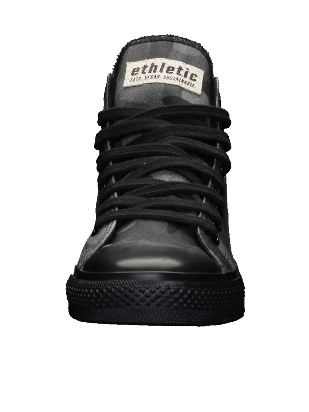 Ethletic Fair Trainer Black Cap High Cut Sneakers, black