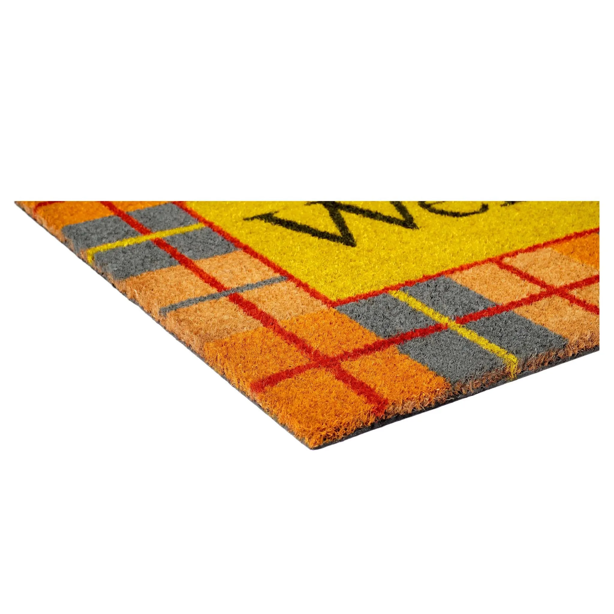 Fall Plaid Doormat