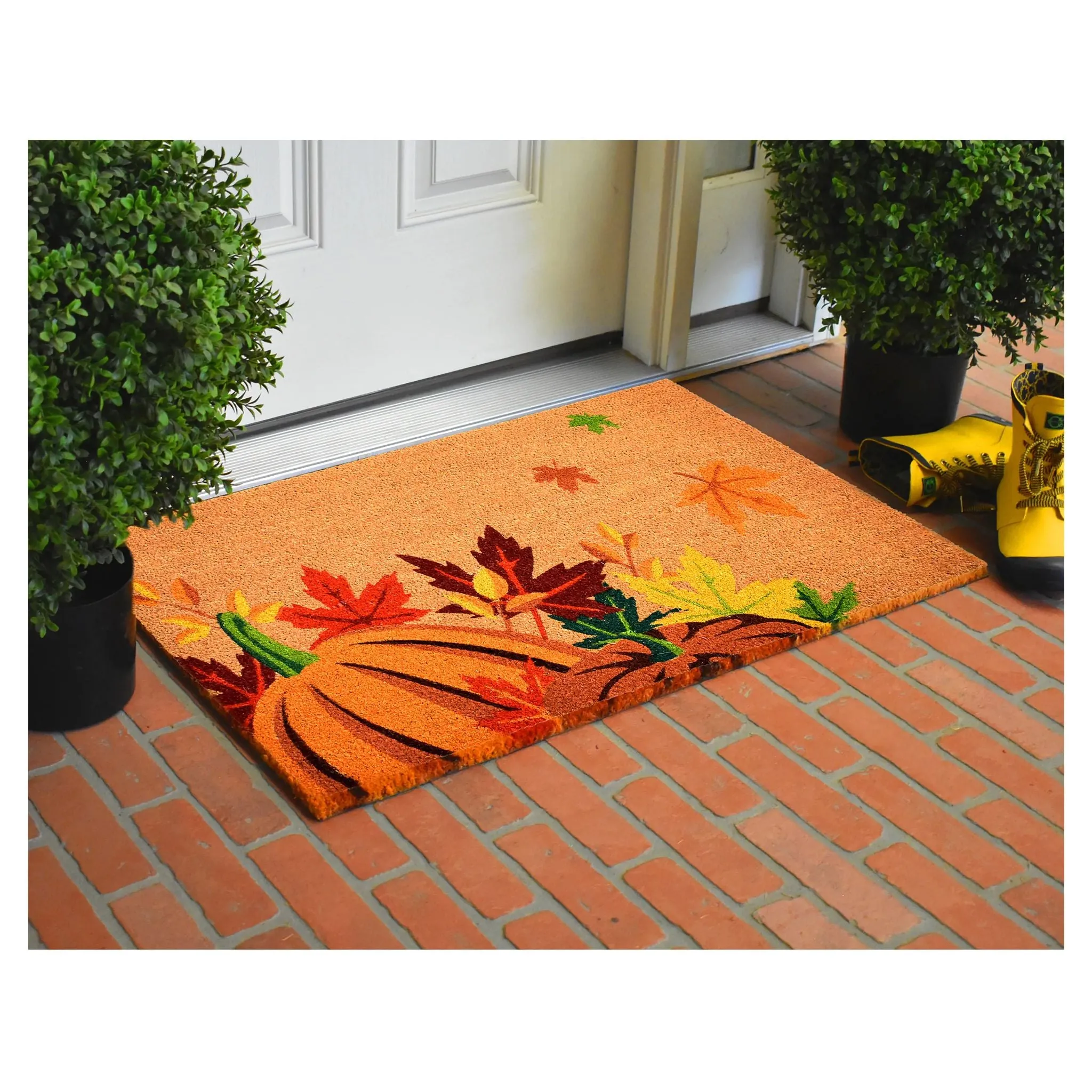 Fall Pumpkin Spice Fall Doormat