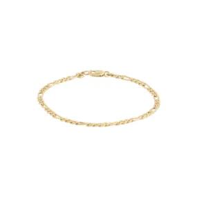 Fine Figaro Bracelet - Gold