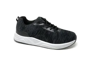 FITec 9709 Grey - Men's Knitted Walking Comfort Shoe