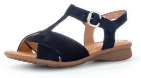 Gabor strappy sandals, night blue