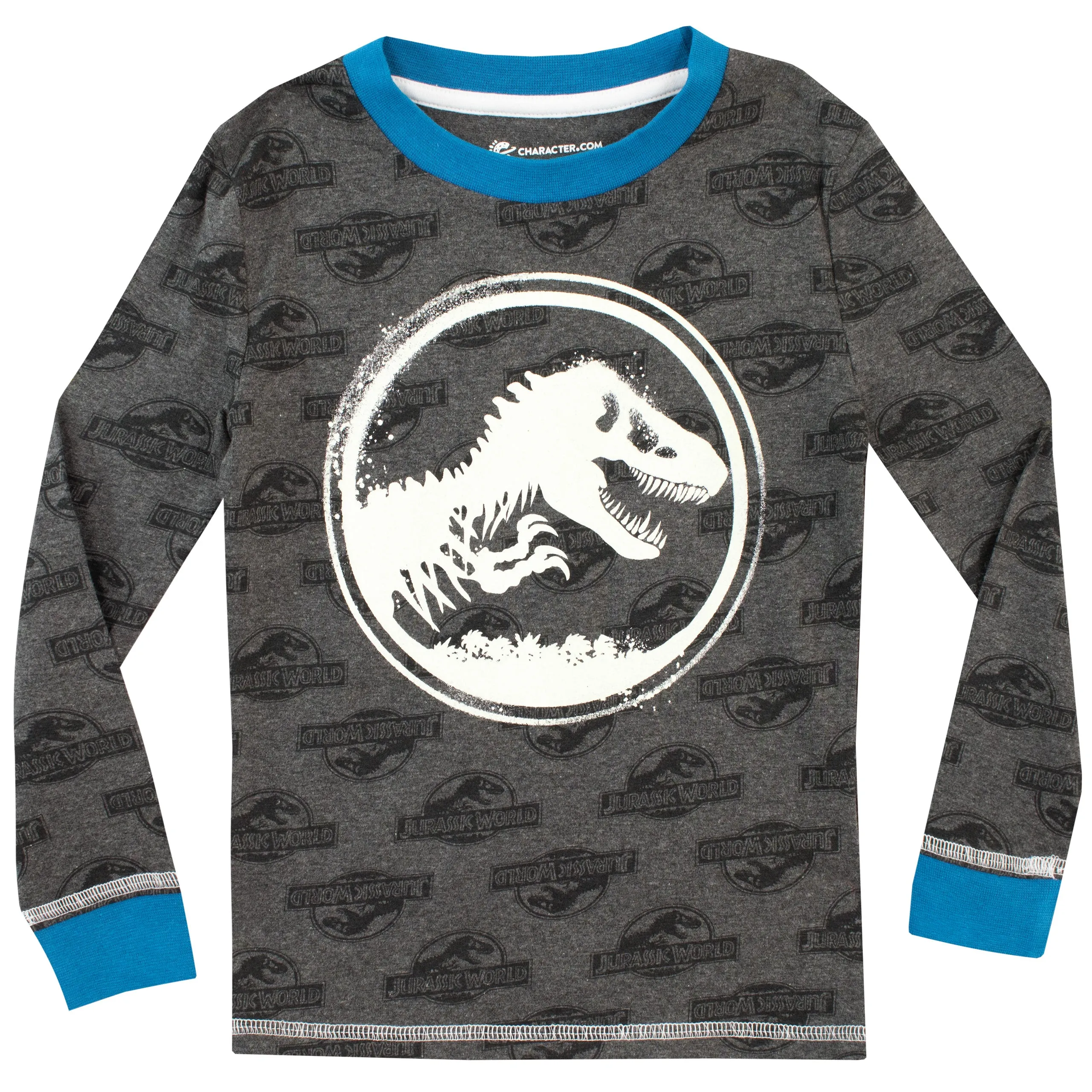 Jurassic World Pajamas - Glow in the dark