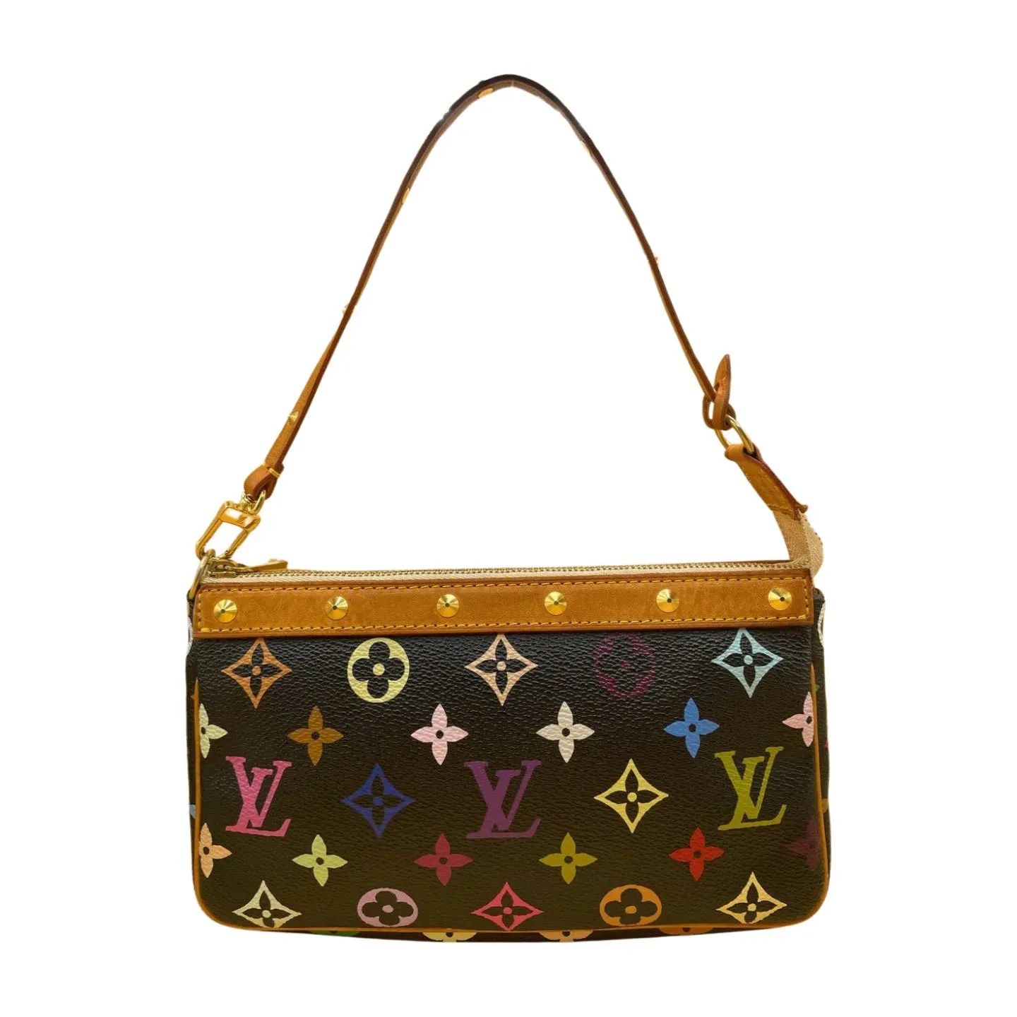 Louis Vuitton Black Multicolor Pochette