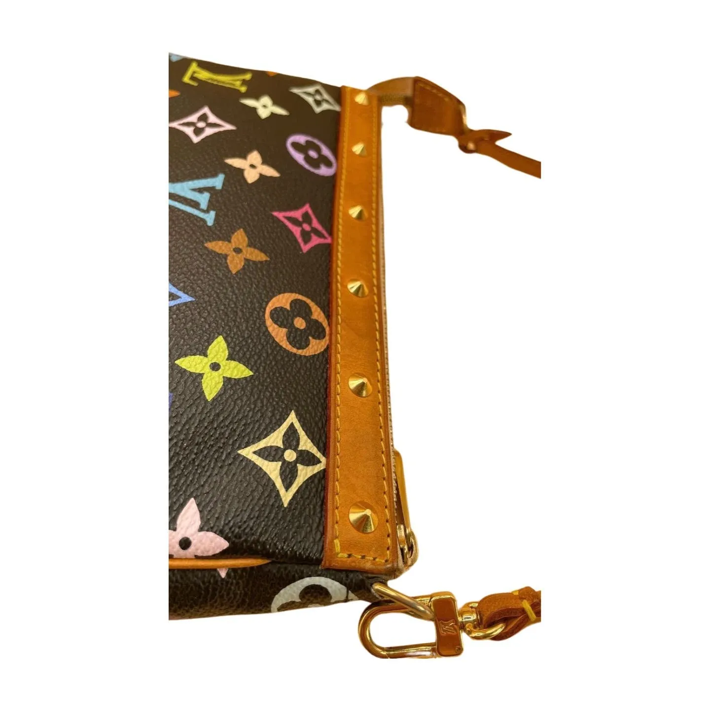 Louis Vuitton Black Multicolor Pochette