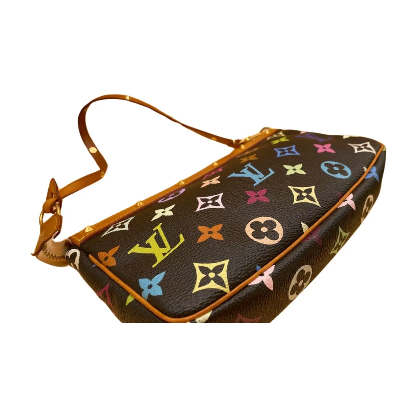 Louis Vuitton Black Multicolor Pochette