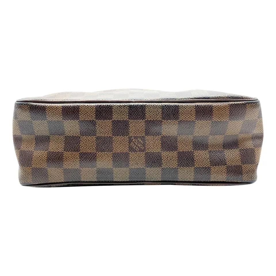 Louis Vuitton Brown Trousse De Toilette 25 Damier Ebene Cosmetic Bag