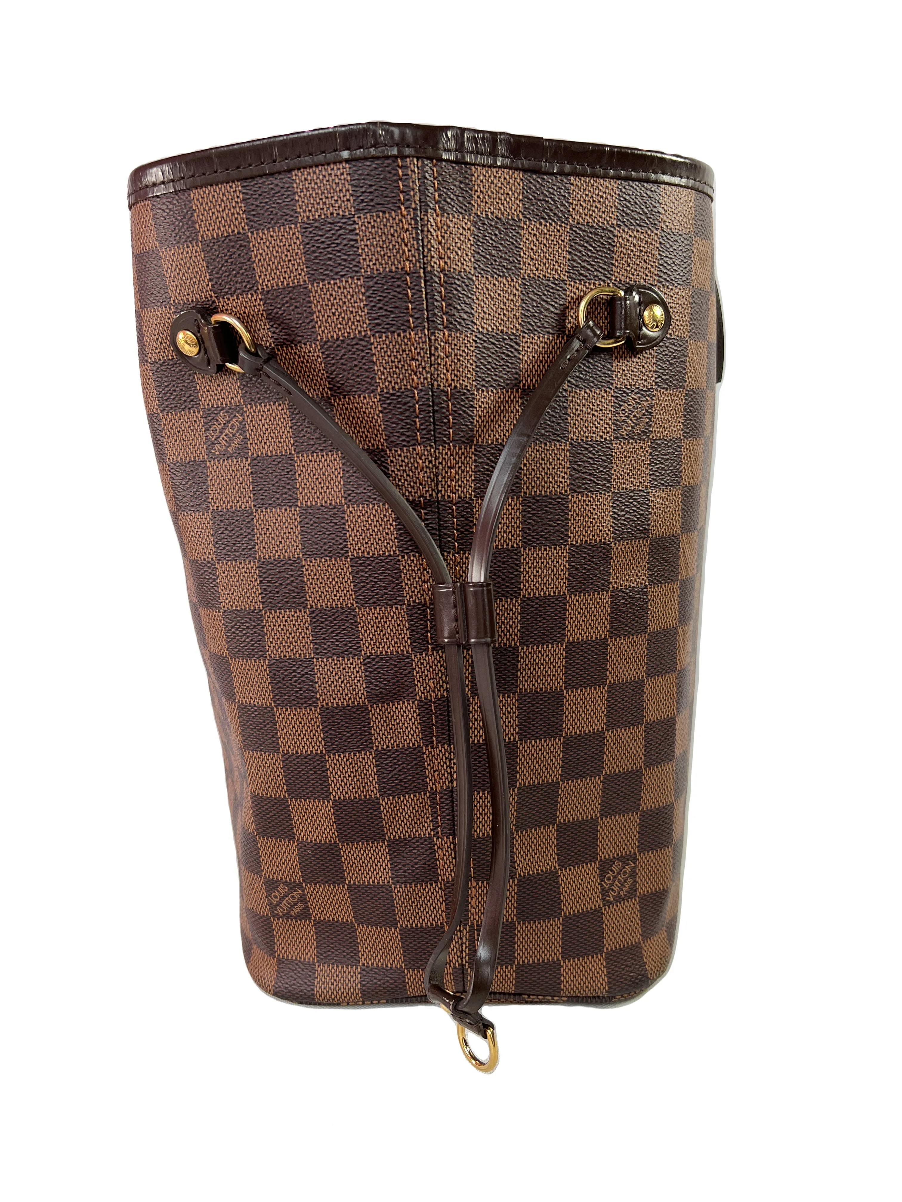 Louis Vuitton damier ebene cherry neverfull MM