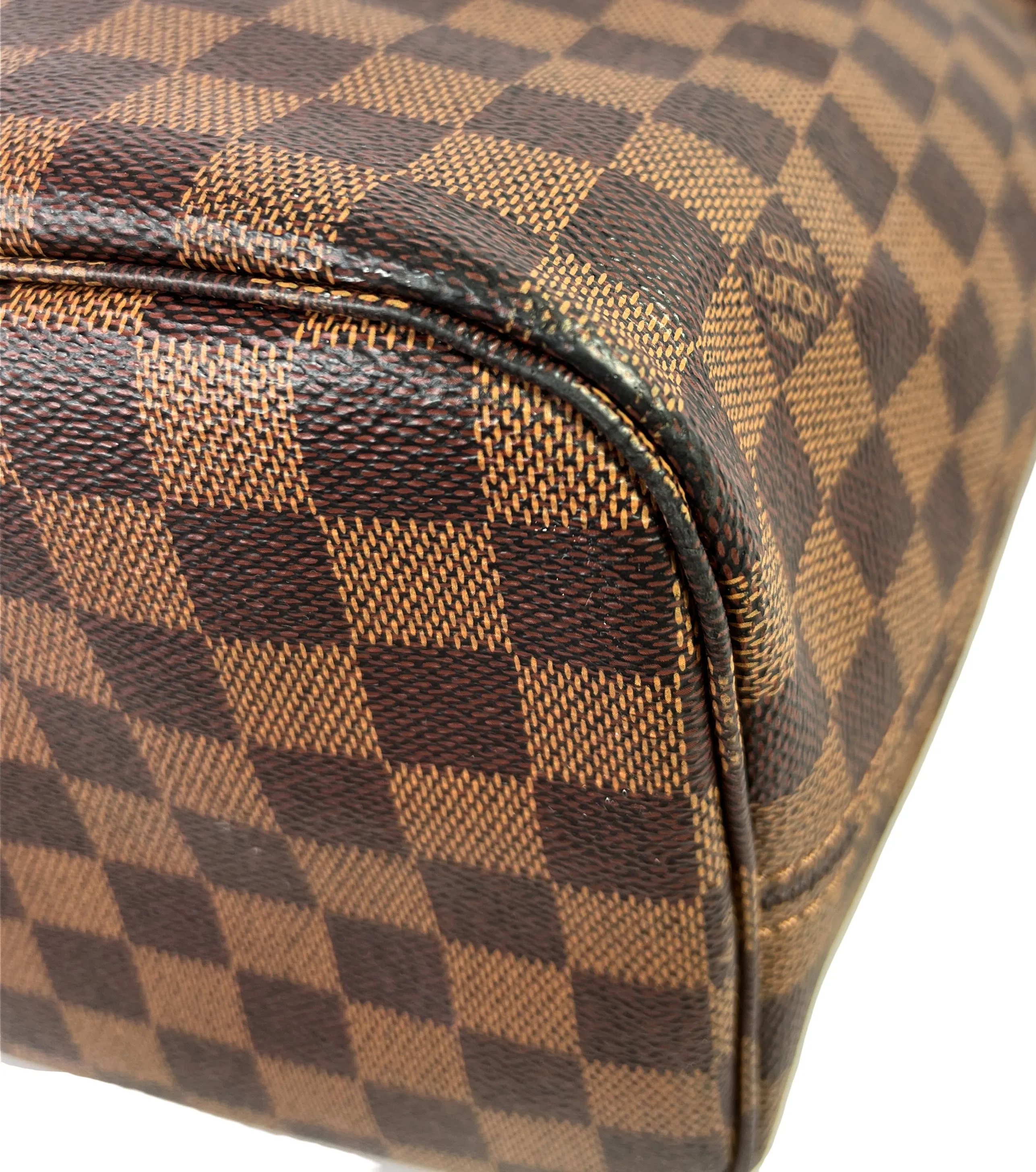 Louis Vuitton damier ebene cherry neverfull MM