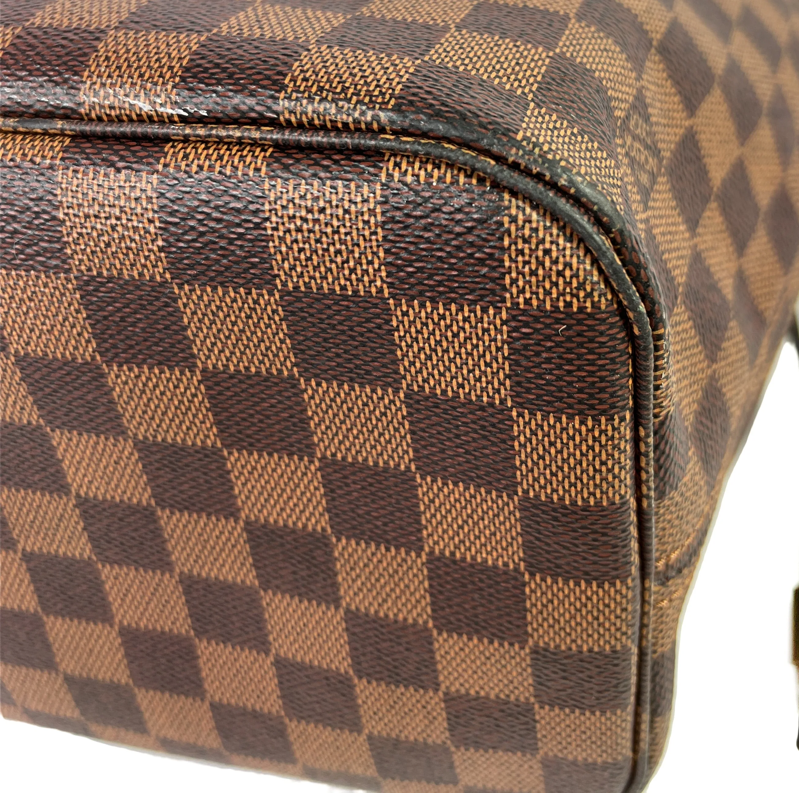 Louis Vuitton damier ebene cherry neverfull MM