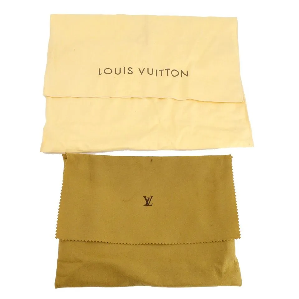 LOUIS VUITTON Dust Bag 10 Set Brown Beige 100% Cotton  111741