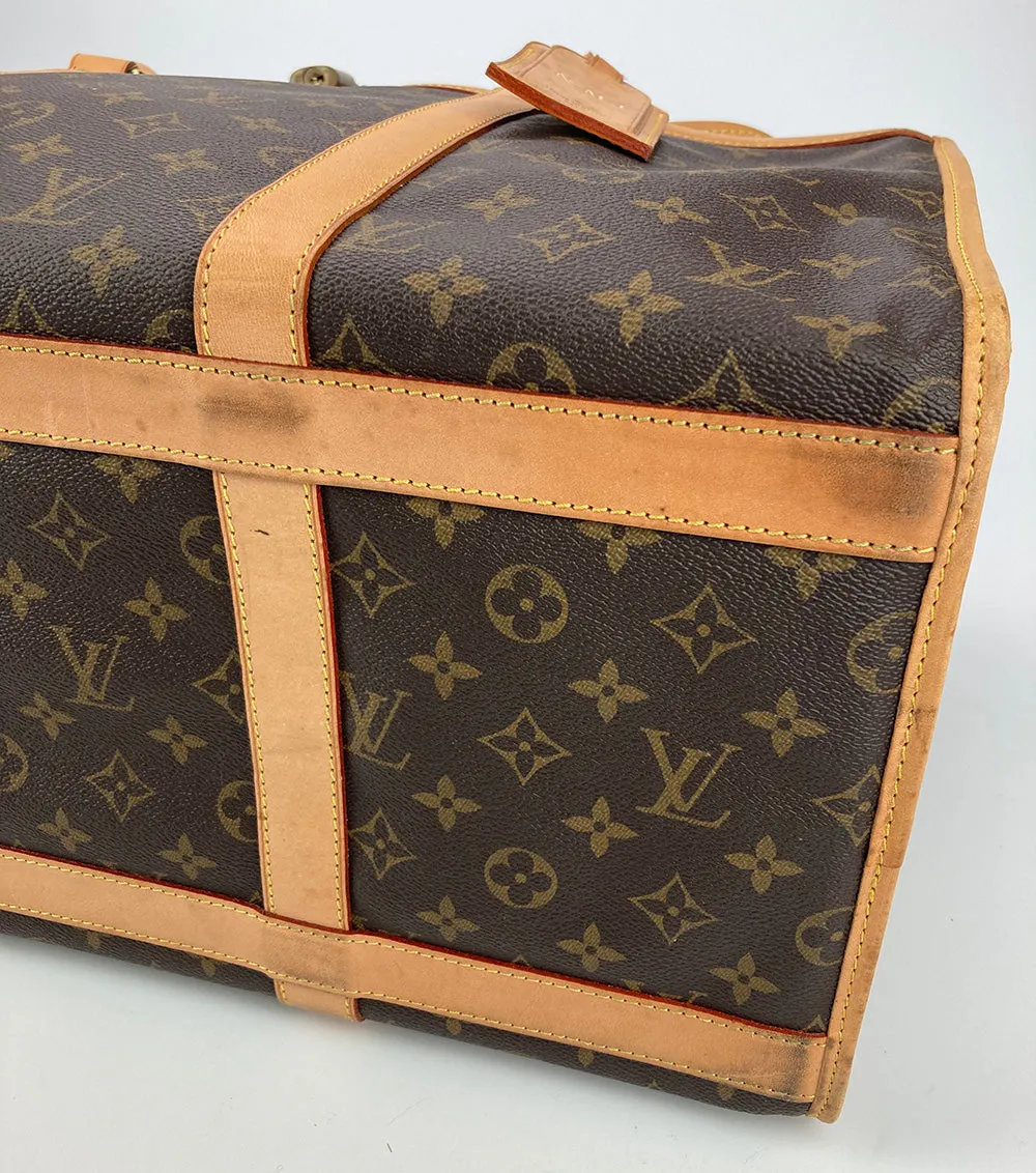 Louis Vuitton Monogram Sac Chien Pet Carrier 50