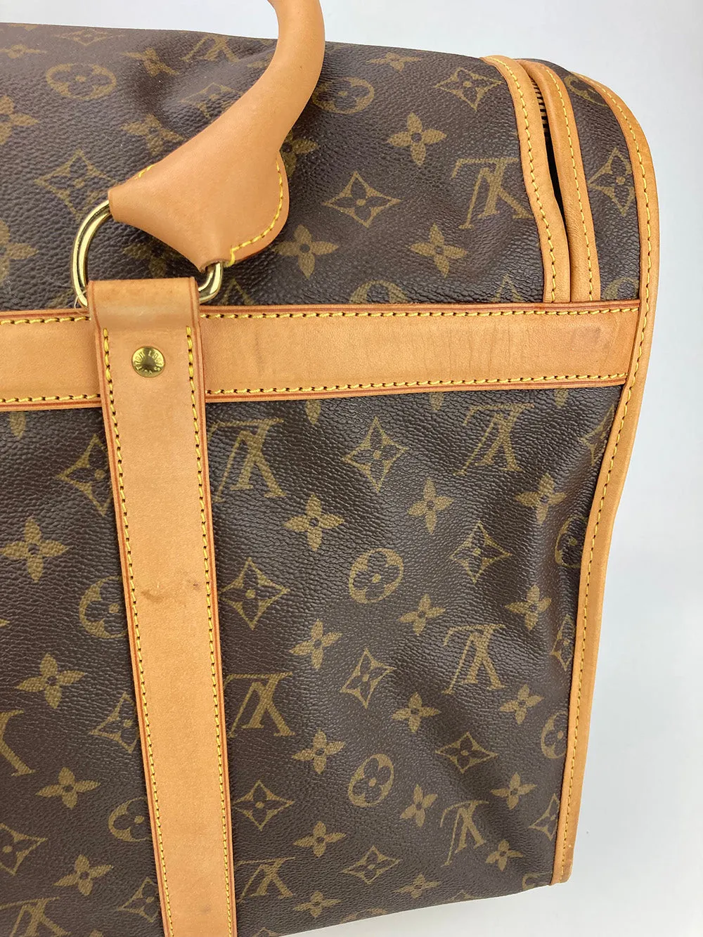 Louis Vuitton Monogram Sac Chien Pet Carrier 50