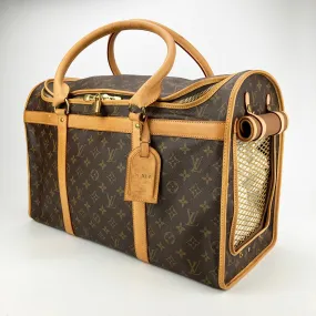 Louis Vuitton Monogram Sac Chien Pet Carrier 50