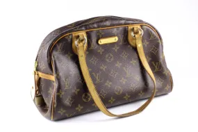 LOUIS VUITTON Montorgueil monogram canvas bag