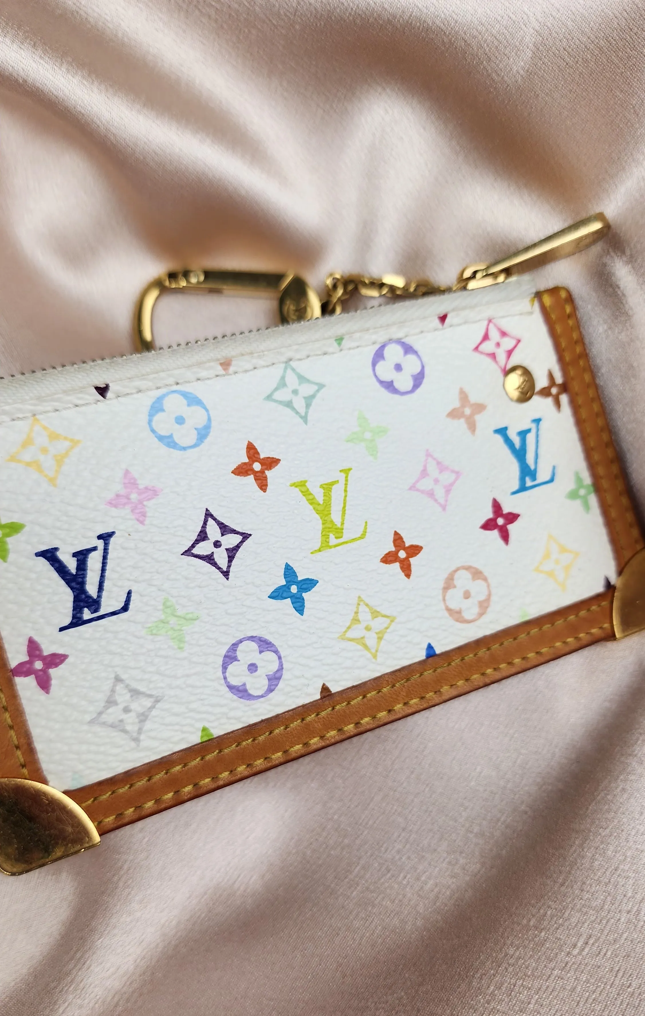 Louis Vuitton Multicolor Key Cles