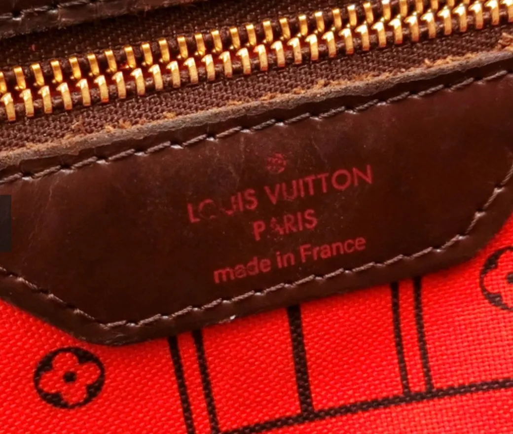 LOUIS VUITTON NEVERFULL MM - Damier Ebene