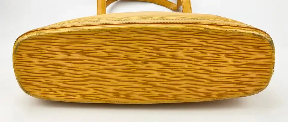 Louis Vuitton Yellow Epi Lussac Tote and Pochette