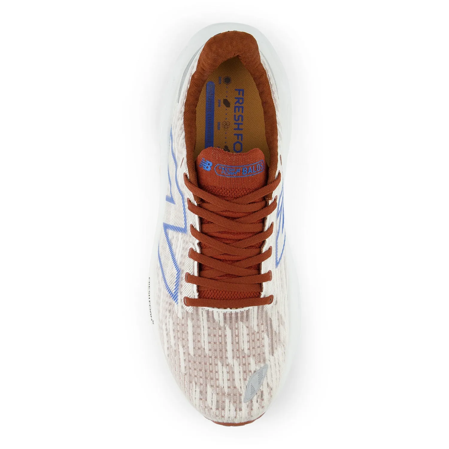 MEN'S BALOS - D - A1 WHITE WITH RELIC BROWN AND BLUE OASIS