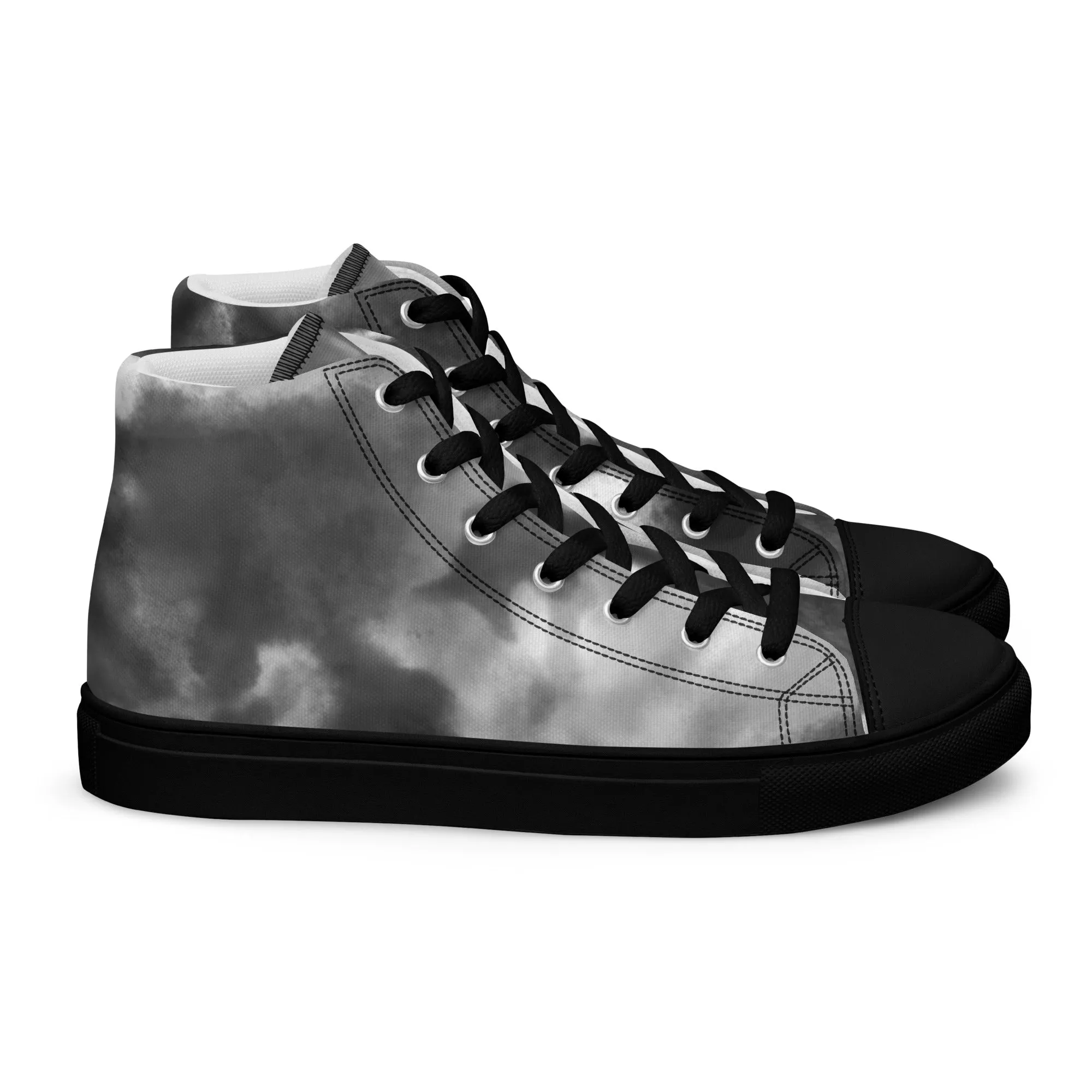 Menâ€™s high top canvas shoes