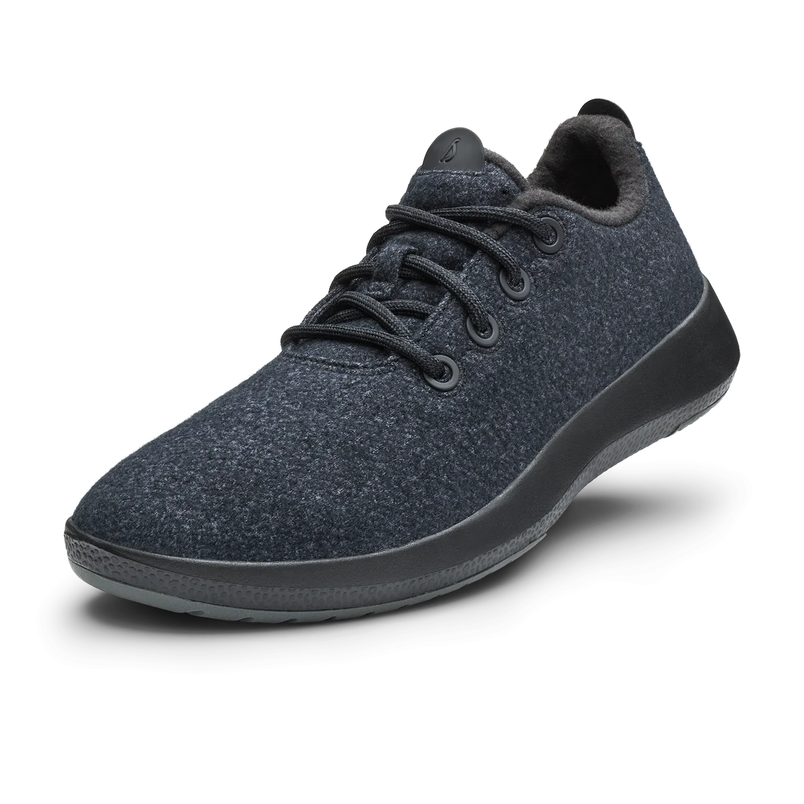 Men's Wool Runner Mizzles - Natural Black (Natural Black Sole)