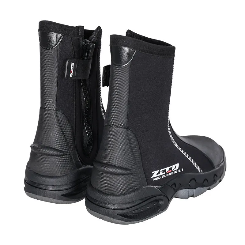 New 5mm Diving Shoes, Diving Boots, Outdoor Beach Tracing Shoes, Non-Slip Snorkeling Fins, Equipment Diving Boots