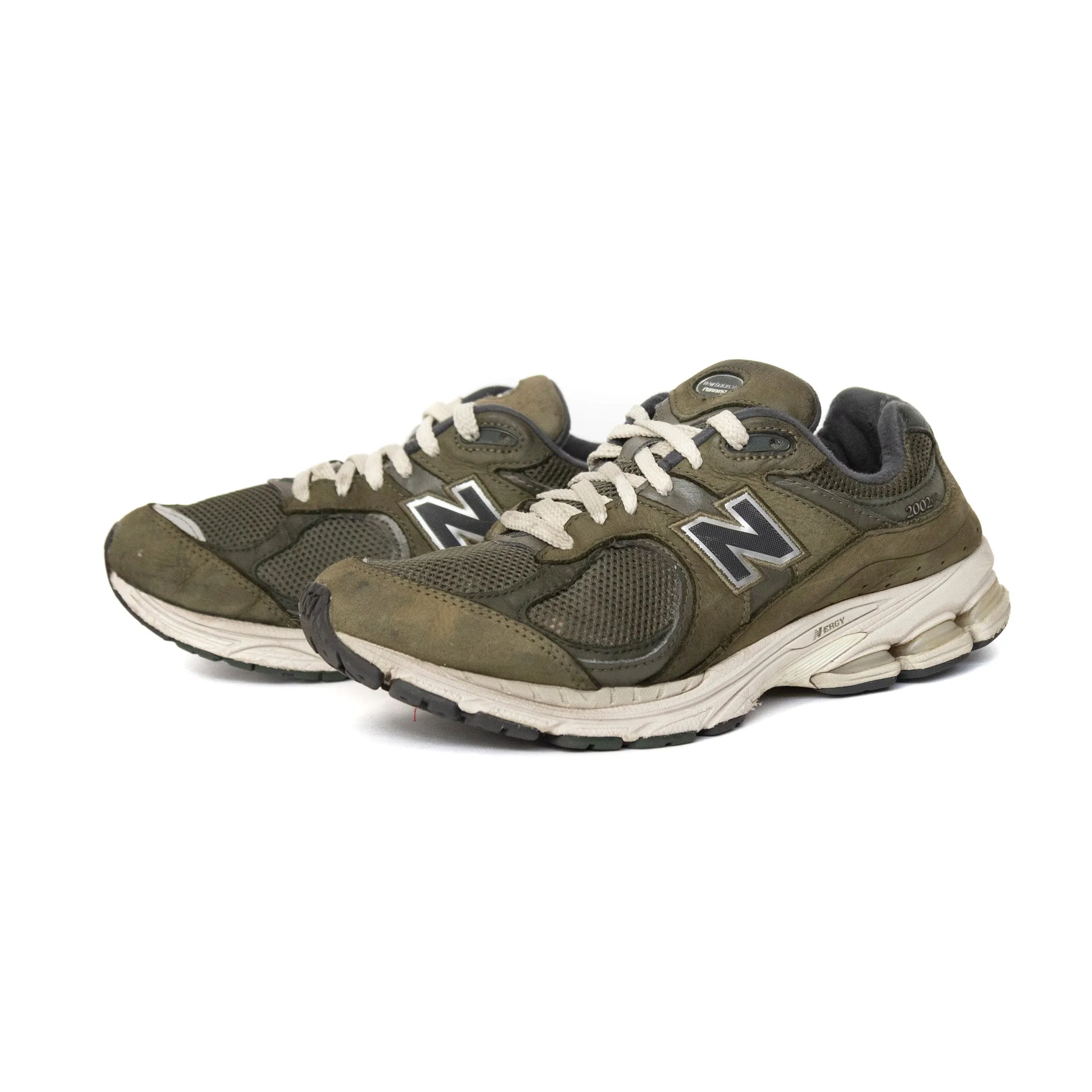 New Balance 2002R Olive Trainers